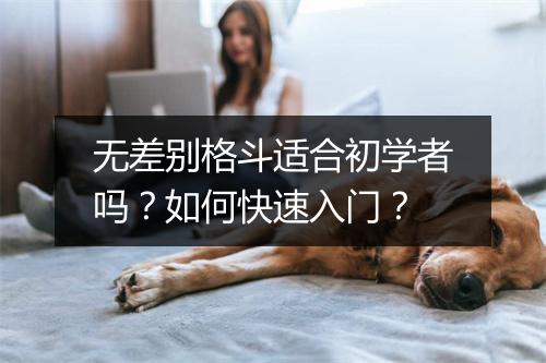 无差别格斗适合初学者吗？如何快速入门？