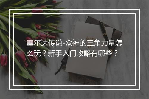 塞尔达传说-众神的三角力量怎么玩?新手入门攻略有哪些?