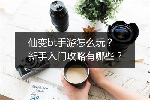 仙变bt手游怎么玩?新手入门攻略有哪些?