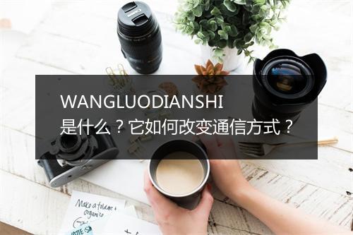 WANGLUODIANSHI是什么?它如何改变通信方式?