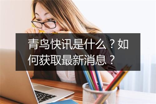 青鸟快讯是什么?如何获取最新消息?