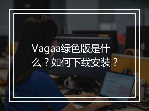 Vagaa绿色版是什么？如何下载安装？
