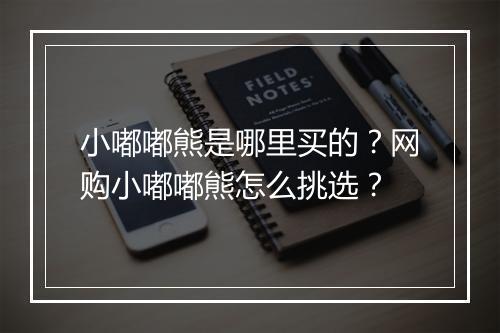 小嘟嘟熊是哪里买的？网购小嘟嘟熊怎么挑选？
