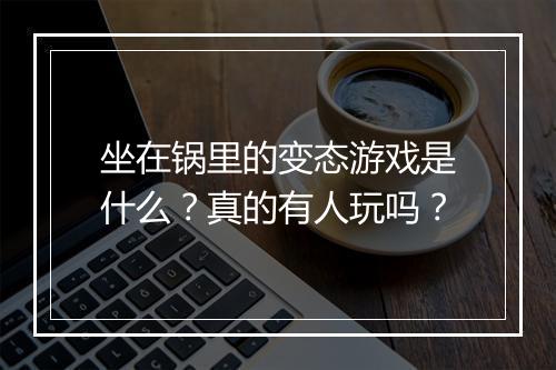 坐在锅里的变态游戏是什么？真的有人玩吗？