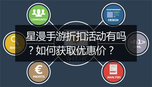 星漫手游折扣活动有吗？如何获取优惠价？