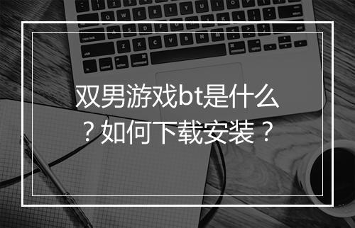 双男游戏bt是什么？如何下载安装？