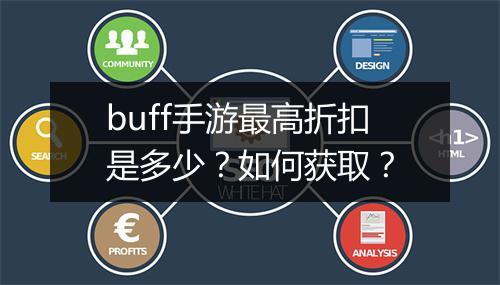 buff手游最高折扣是多少?如何获取?