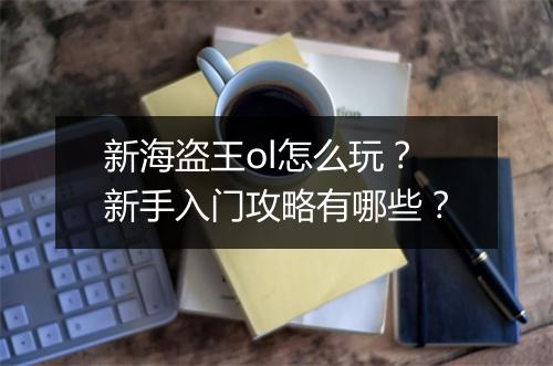 新海盗王ol怎么玩?新手入门攻略有哪些?