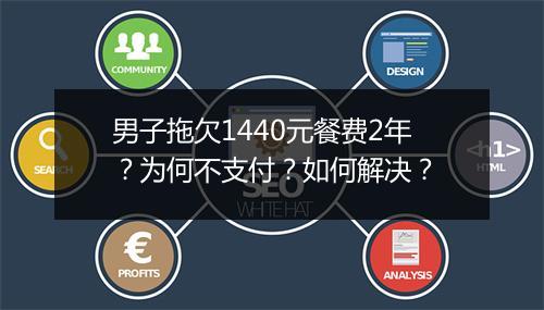 男子拖欠1440元餐费2年?为何不支付?如何解决?