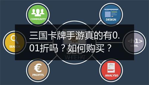 三国卡牌手游真的有0.01折吗？如何购买？