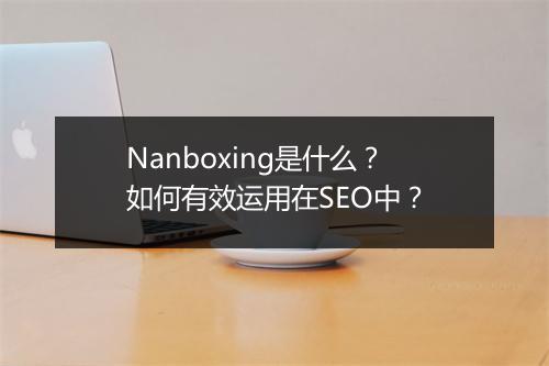 Nanboxing是什么？如何有效运用在SEO中？