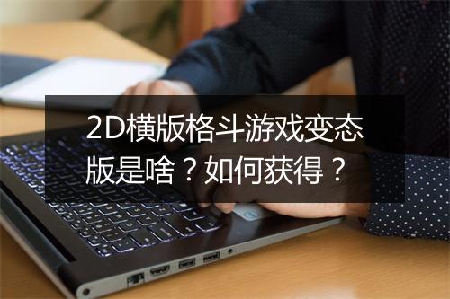 2D横版格斗游戏变态版是啥?如何获得?