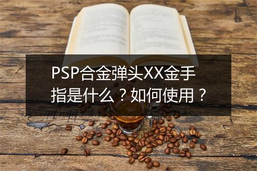 PSP合金弹头XX金手指是什么？如何使用？