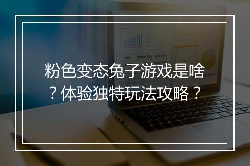 粉色变态兔子游戏是啥?体验独特玩法攻略?