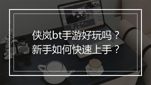 侠岚bt手游好玩吗？新手如何快速上手？