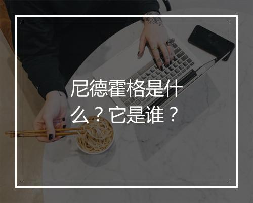 尼德霍格是什么？它是谁？