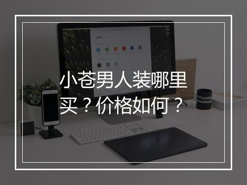小苍男人装哪里买？价格如何？