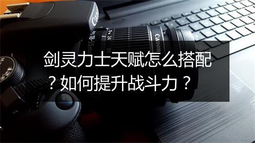 剑灵力士天赋怎么搭配?如何提升战斗力?