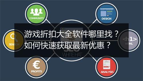 游戏折扣大全软件哪里找?如何快速获取最新优惠?