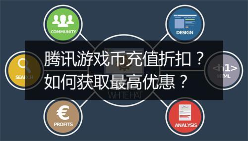 腾讯游戏币充值折扣？如何获取最高优惠？