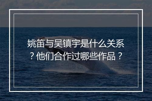 姚笛与吴镇宇是什么关系?他们合作过哪些作品?