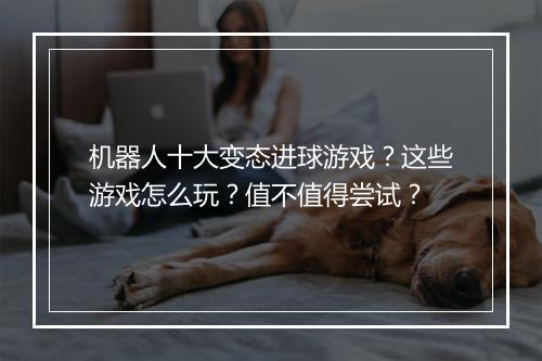 机器人十大变态进球游戏？这些游戏怎么玩？值不值得尝试？