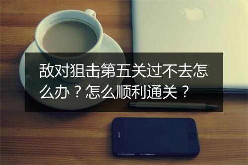 敌对狙击第五关过不去怎么办?怎么顺利通关?