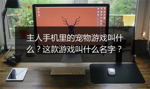 主人手机里的宠物游戏叫什么？这款游戏叫什么名字？