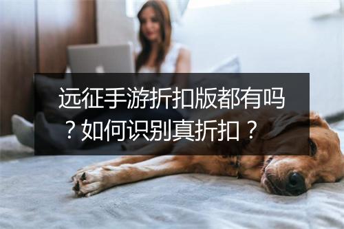 远征手游折扣版都有吗?如何识别真折扣?