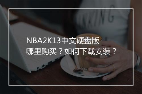 NBA2K13中文硬盘版哪里购买?如何下载安装?