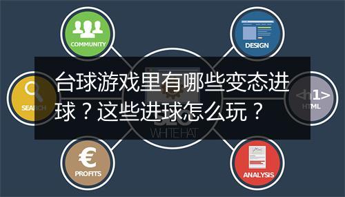 台球游戏里有哪些变态进球?这些进球怎么玩?