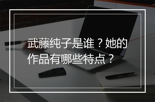 武藤纯子是谁？她的作品有哪些特点？