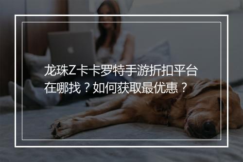 龙珠Z卡卡罗特手游折扣平台在哪找？如何获取最优惠？