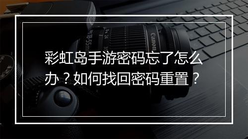 彩虹岛手游密码忘了怎么办？如何找回密码重置？