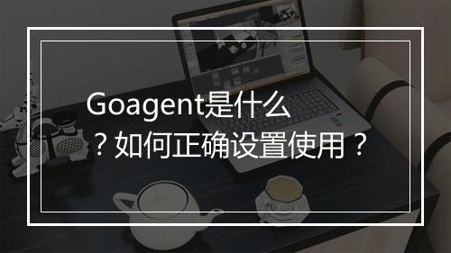 Goagent是什么?如何正确设置使用?