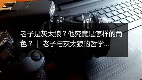 老子是灰太狼?他究竟是怎样的角色?| 老子与灰太狼的哲学对比