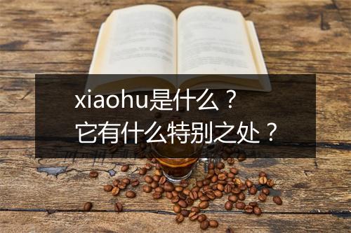 xiaohu是什么?它有什么特别之处?