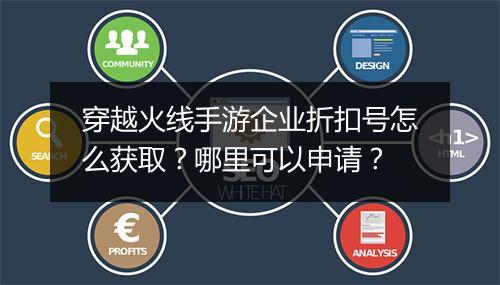 穿越火线手游企业折扣号怎么获取?哪里可以申请?