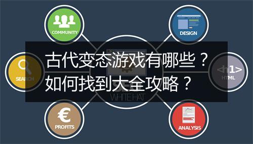 古代变态游戏有哪些?如何找到大全攻略?
