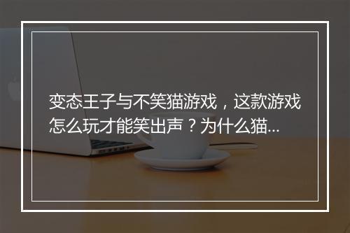 变态王子与不笑猫游戏,这款游戏怎么玩才能笑出声?为什么猫不笑?