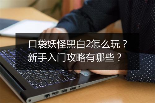 口袋妖怪黑白2怎么玩？新手入门攻略有哪些？