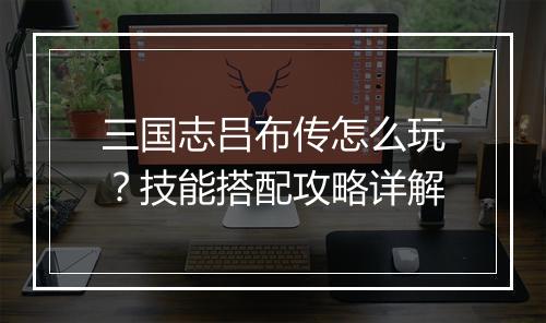 三国志吕布传怎么玩？技能搭配攻略详解