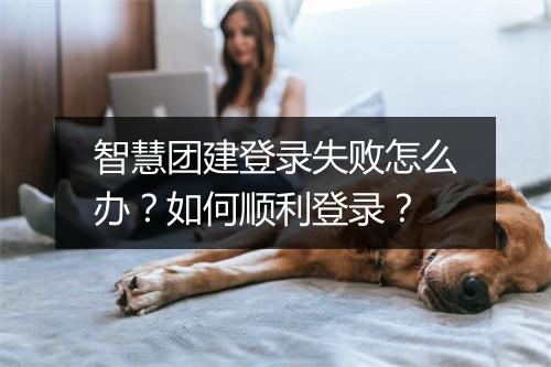 智慧团建登录失败怎么办？如何顺利登录？