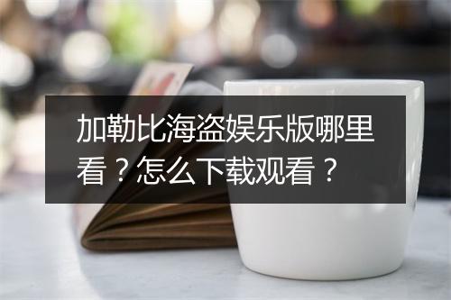 加勒比海盗娱乐版哪里看?怎么下载观看?