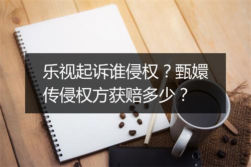 乐视起诉谁侵权？甄嬛传侵权方获赔多少？