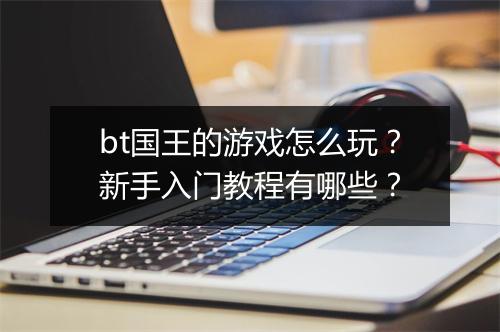 bt国王的游戏怎么玩？新手入门教程有哪些？