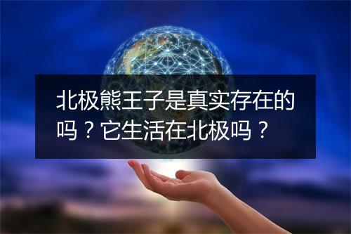 北极熊王子是真实存在的吗？它生活在北极吗？