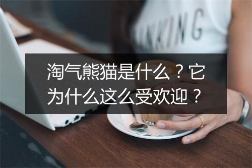 淘气熊猫是什么？它为什么这么受欢迎？