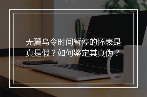 无翼乌令时间暂停的怀表是真是假?如何鉴定其真伪?